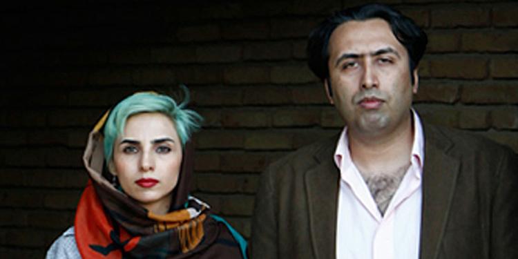 STRAF. Tidligere på måneden blev  poeterne Fatemeh Ekhtesari (th) og Mehdi Mousavi idømt fængselsstraf og piskeslag af det iranske styre. Nu er en tegner blevet anholdt. 