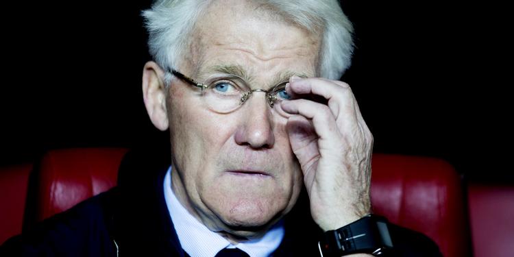 FARVEL. På pressemødet efter 2-2-kampen mod Sverige meddelte Morten Olsen, at han stopper med øjeblikkelig virkning. 