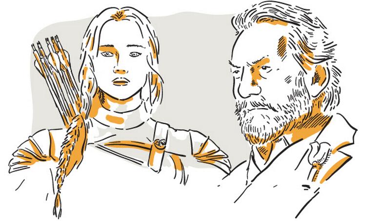 Heltinden. I 2012 bragede Jennifer Lawrence igennem med sin seje og sammenbidte sårbarhed i rollen som Katniss Everdeen, skrev Politikens anmelder Kim Skotte. Nu afsluttes filmserien med 'Mockingjay Part 2'. 