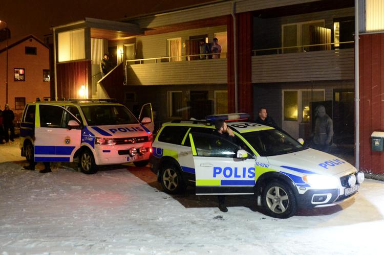 TERRORMISTÆNKT. Den eftersøgte iraker blev pågrebet på et asylcenter i Boliden. 