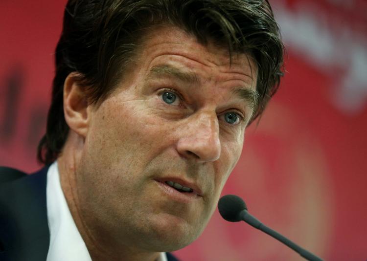 Laudrup. Dansk fodbolds største spiller nogensinde arbejder i øjeblikket som ekspert hos Viasat. 