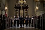 Sublimt. Søndag løftede og udvidede Ars Nova-sangerne vores univers i en sublim time. Billedet her  er fra en tidligere koncert i Garnisons Kirke. 