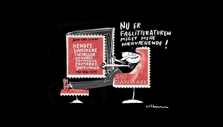 Storytelling. I den moderne bogverden er fortællingen blevet helt central.Tegning: Jørn Villumsen 