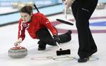 STOPPET. Semifinalen var sikret med seks sejre i træk, da Lene Nielsen og hendes curlinghold i aften tabte for første gang ved EM i Esbjerg. 