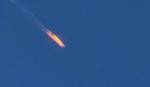 Skudt. Det russiske kampfly blev skudt ned tirsdag morgen, da det ifølge de tyrkiske myndigheder krænkede tyrkisk luftrum. 