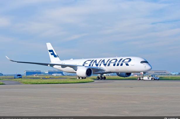 PREMIERE. Finnair har modtaget det første Airbus A350 XWB-fly i Europa. Det skal flyve på  ruten fra Helsinki til Shanghai. 