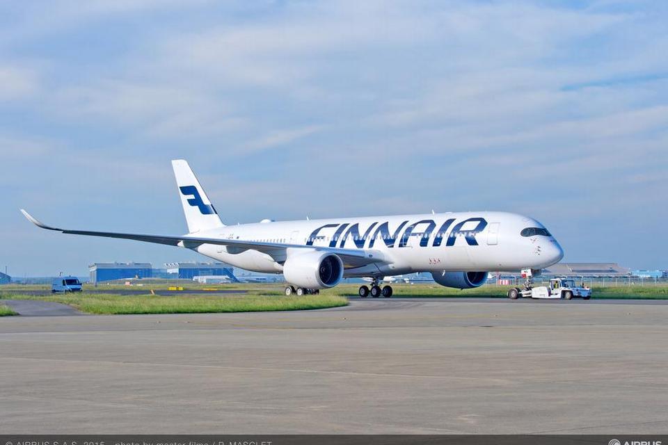PREMIERE. Finnair har modtaget det første Airbus A350 XWB-fly i Europa. Det skal flyve på  ruten fra Helsinki til Shanghai. 