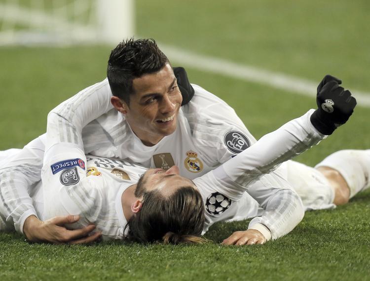 TOPSCORER. Med to mål i Ukraine er Cristiano Ronaldo oppe på syv i fem kampe i Champions League - og dermed er han topscorer. 