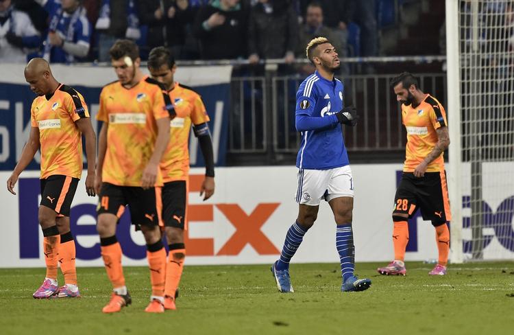 1-0. Efter 86 minutter scorede Eric Maxim Choupo-Moting sejrsmålet, der sender Schalke 04 videre i Europa League. 