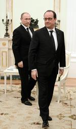 Alliance. Den russiske præsident  Vladimir Putin og Frankrigs præsident Francois Hollande holdt i dag møde i Moskva i forsøget på at koordinere kampen mod Islamisk Stat. 