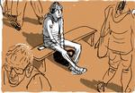 Tegning. Mette Dreyer 