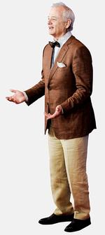 Talent. 65-årige Bill Murray er aktuel i filmen 'Rock The Kasbah'. Derudover har han været med i blandt andre filmene 'Ghostbusters' og 'Lost in Translation'. 