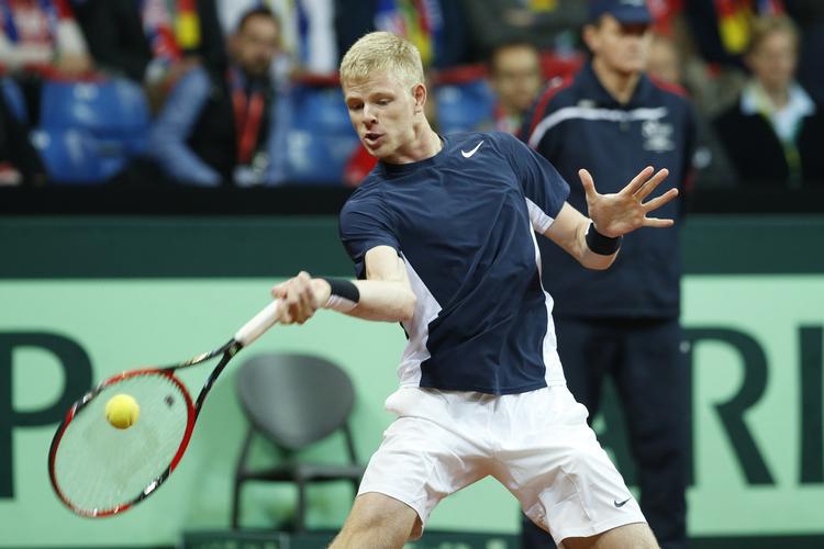 Ny. Kyle Edmund tabte i fem sæt til Belgiens bedste spiller. 