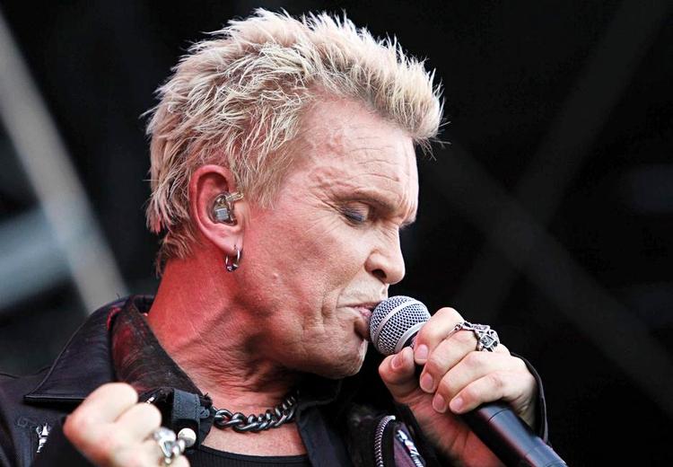 Rock. Billy Idol fotograferet for nylig ved arrangementet Music Midtown i Piedmont Park, i Atlanta, Georgia. 
