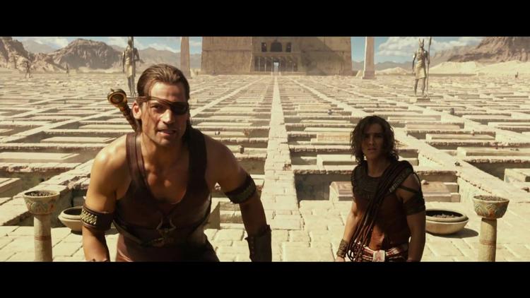 Hvid. Nikolaj Coster-Waldau får kritik for sin rolle som egyptisk gud. 