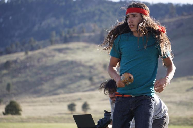 AZTEKERKRIGER. 15-årige Xiuhtezcatl Tonatiuh Martinez, også kendt som 'Kid Warrior', mener, at hans generation er dem, der endegyldigt skal leve med konsekvenserne af klimaændringerne og derfor også skal være dem, der går forrest i kampen mod dem. 