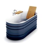 Badekar. Det er ikke svært at forestille sig, at glide ned i det her badekar efter en lang dag på arbejde. 