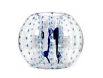 Brydning i boble. Med bumberball kan store og småt legebørn lave brydekampe for sjov. Man placerer sig inde i den oppustelige boble og spænder sig fast med et par skulderremme. Bumberball kan også pifte en fodboldkamp op, når spillerne kan skubbe og mase hinanden. Brug den i haven eller parken og skab en sjov og ukontrolleret leg, hvor man altid lander blødt. Bumberball, 1.999 kroner per styk ved køb af to hos www coolstuff.dk 