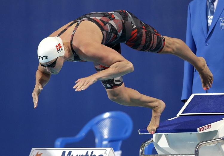 sølv. Jeanette Ottesen svømmede sig trods lidt problemer med helbredet til sølv ved kortbane-EM i Israel. 