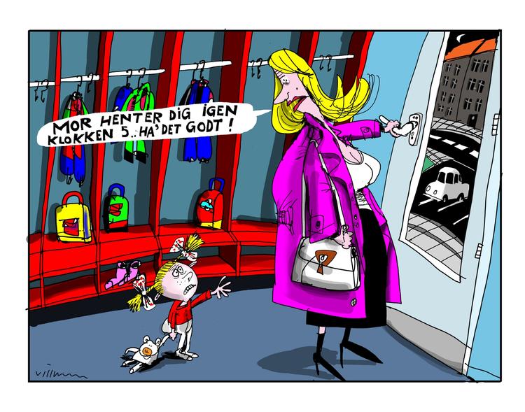 Tegning. Jørn Villumsen 