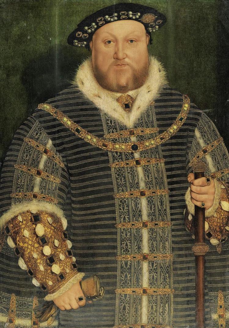 Henrik. Hos Sotheby's i London kommer dette portræt af kong Henrik VIII til slag, men det er en kopi. Klik på billedet for at se det i fuld størrelse. 