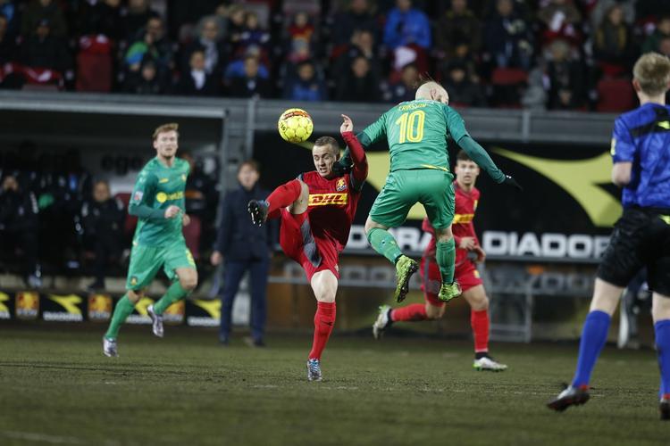 heldigt? FC Nordsjællands små teknikere imponerede mod Brøndby. Men holdet fra Vestegnen var det mest effektive. 