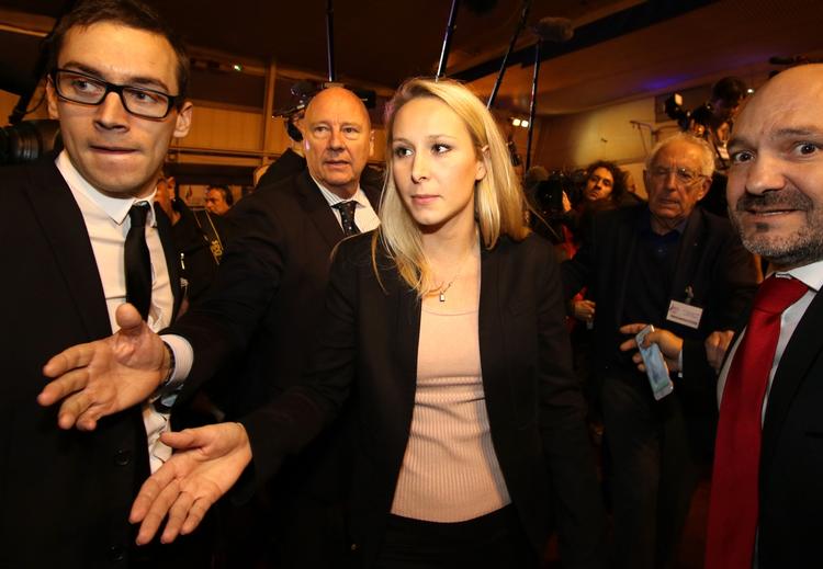 Vinder. Nationalfrontens unge kandidat Marion Marechal Le Pen fik hele 41 procent af stemmerne i det sydøstlige Frankrig og hovedbyen Nice. 