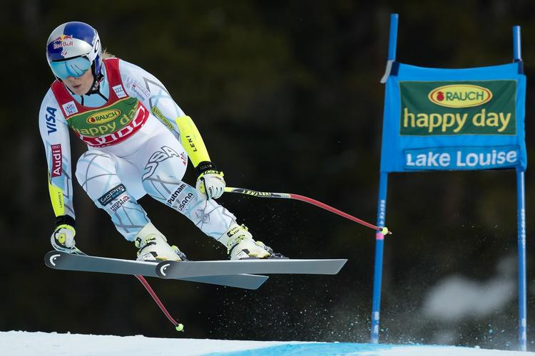 Uovertruffen. Med tre sejre på stribe katapulterede Vonn sig til tops i den samlede World Cup. 