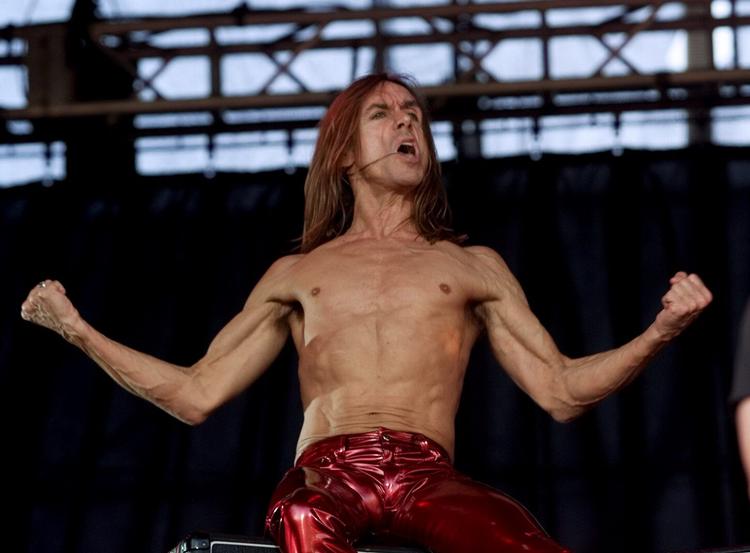 Legende. Iggy Pop er kendt for sine vilde live-optrædener. 
