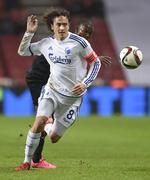 Niveau. FCK-anfører Thomas Delaney har vist et meget højt bundniveau i dette efterår. 