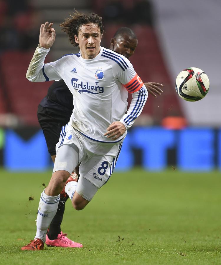 Niveau. FCK-anfører Thomas Delaney har vist et meget højt bundniveau i dette efterår. 