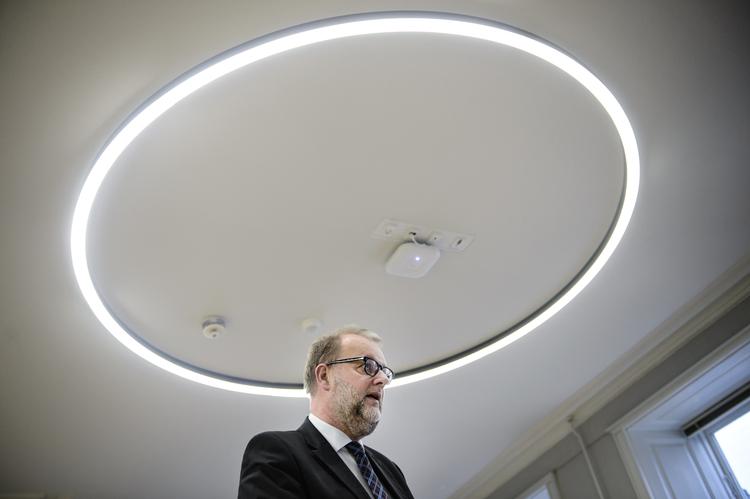 Ankomst. Klima- og energiminister Lars Christian Lilleholt er netop ankommet til klimatopmødet i Paris. 