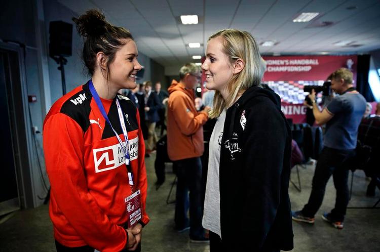 Debutanter. Line Bodholt (tv.) og Anne Mette Pedersen er med til en seniorslutrunde for første gang. 