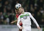 Videre. Andreas Schürle gjorde sit for, at Wolfsburg er sikret videre deltagelse i Champions League. 