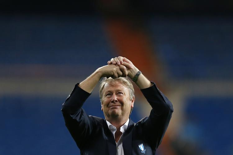 Farvel/goddag. Åge Hareide sagde farvel til Malmö FF i tirsdags. 