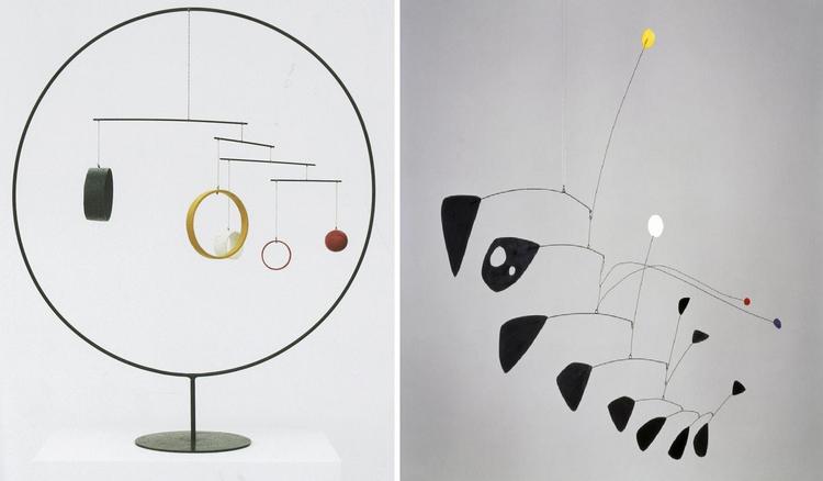 Bevægelse. Calders værker er kinetisk kunst. 