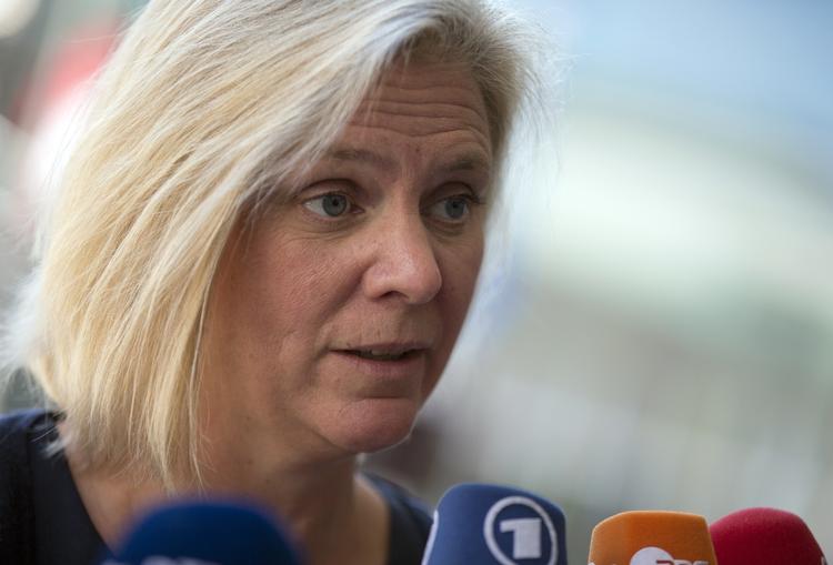 FINANSIERING. Magdalena Andersson er nu klar til at bryde med finansieringsprincip for at skaffe penge nok til flygtningemodtagelsen i landet. 