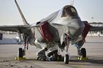 Favoritten. Den amerikanske F-35 Lightning fører stadig løbet om at blive det nye kampfly i Forsvarets hangar. 