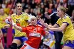 Velspillende. Kristina Kristiansen rejste sig efter et par dårlige kampe og var stærkt medvirkende til den danske sejr. 