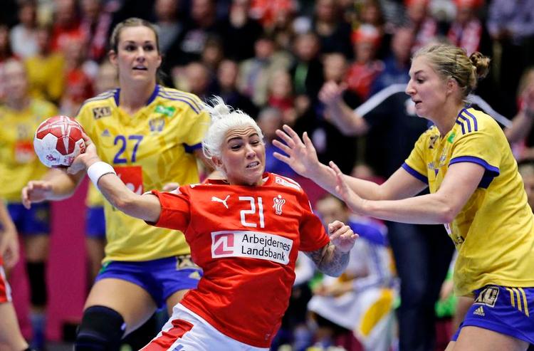 Velspillende. Kristina Kristiansen rejste sig efter et par dårlige kampe og var stærkt medvirkende til den danske sejr. 