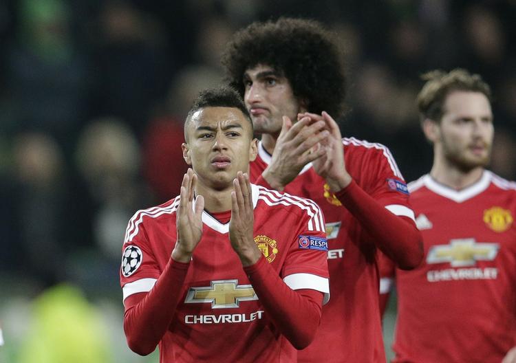 United. Den unge Jesse Lingard er en af får Manchester-spillere, der har været overbevisende i denne sæson. 