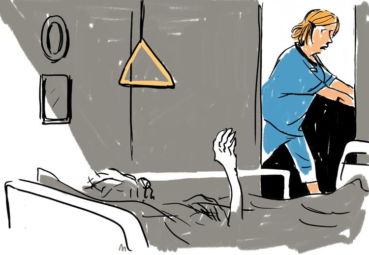 Tegning. Mette Dreyer 