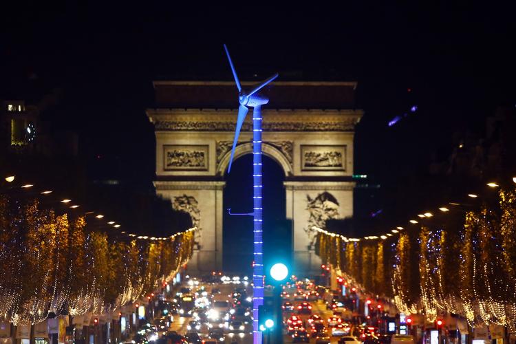 vedvarende. Grøn energi var på dagsordenen midt i Paris i forbindelse med klimatopmødet COP21, der sluttede med en stor klimaaftale i weekenden. 