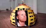 Kunst. Bill Murray pryder alle ni værker i udstillingen på The Baltic Centre for Contemporary Art. 