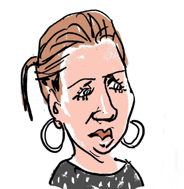 Tegning. Mette Dreyer 