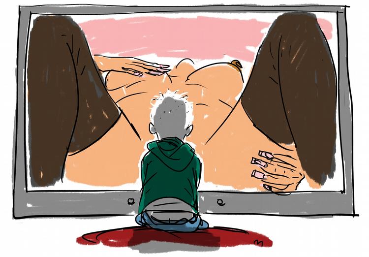 Tegning. Mette Dreyer 