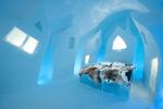 UNIKKE. De særlige art suites på Ice Hotel har forskellige temaer. Her 'Caesar's Wake'. 