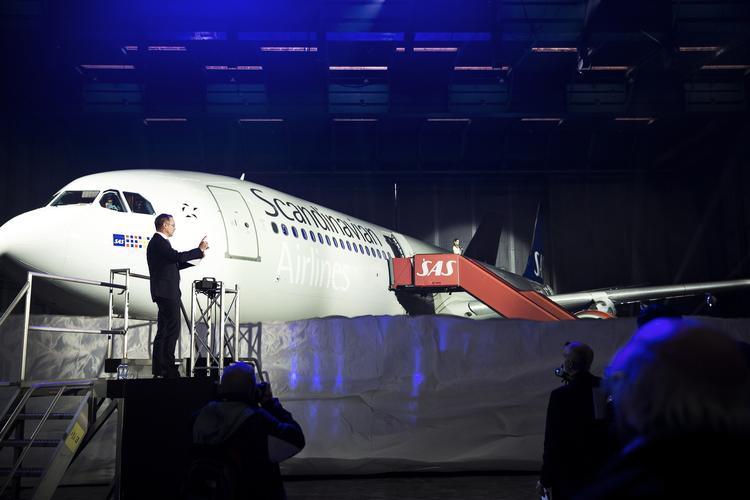Fremvisning af nye fly fra SAS