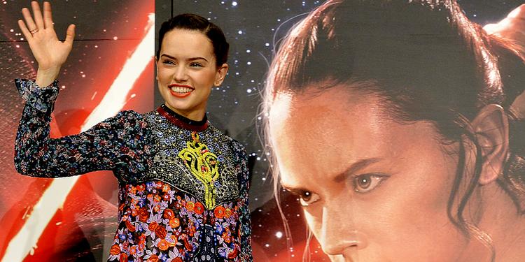 Ligestilling. Daisy Ridley har en stor bærende rolle i den nye Star Wars. 