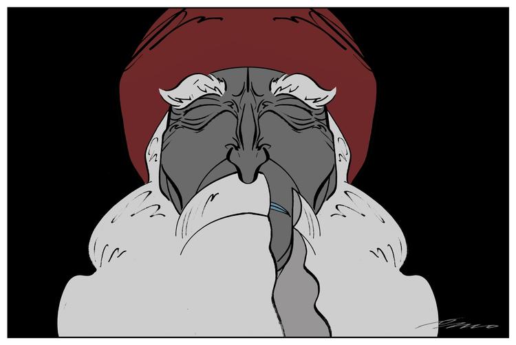 Tegning. Per Marquard Otzen 